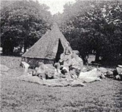 Zeltlager der Falken Nördlingen 1948