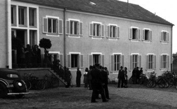 Altenheim Schwabmünchen bei der Eröffnung 1952