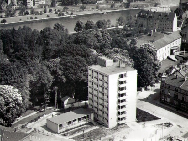 Altersheim der AWO in Neu-Ulm nach der ersten Erweiterung