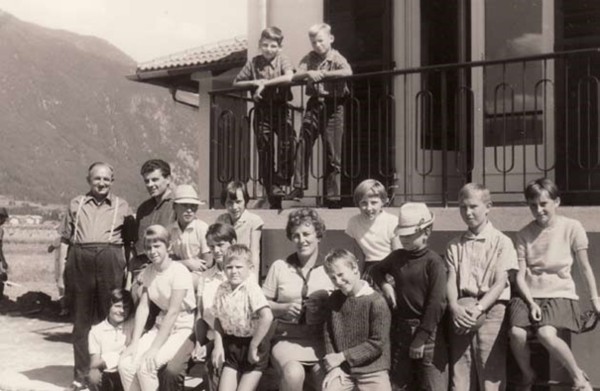 Bruneck 1968 - Kinder aus Marktoberdorf in der Ferienerholung in Südtirol